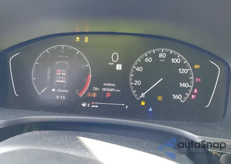 2025 Honda Civic Sport z USA, uszkodzony, nr VIN 2HGFE2F57SH522960